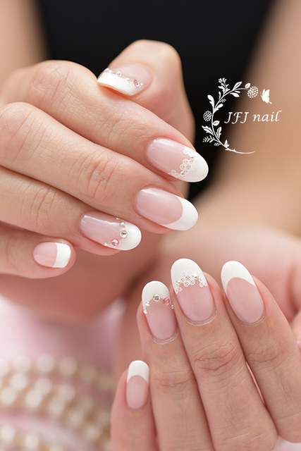 Lace French-1.jpg - 唯美法式 French Nail