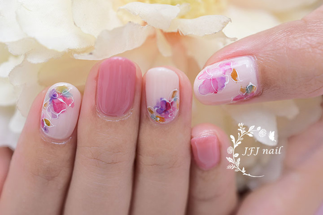 Butterfly Flowers-1.jpg - 春。ネイル