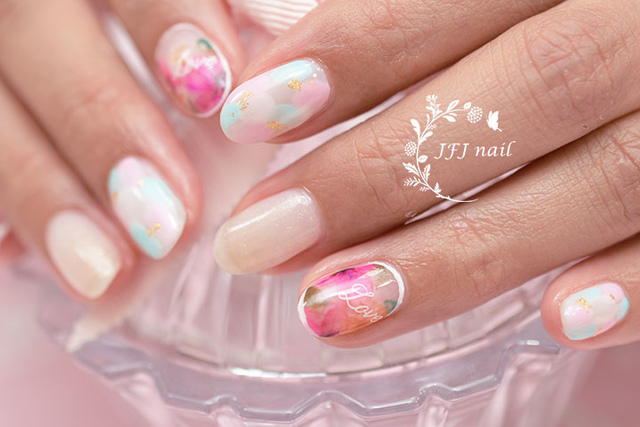 花園調色盤-2.jpg - Colorful Nail 彩色作品