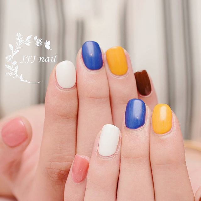 ForeverYoung.JPG - Colorful Nail 彩色作品