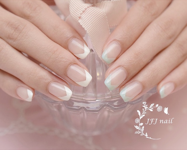 Summer。French.jpg - 唯美法式 French Nail